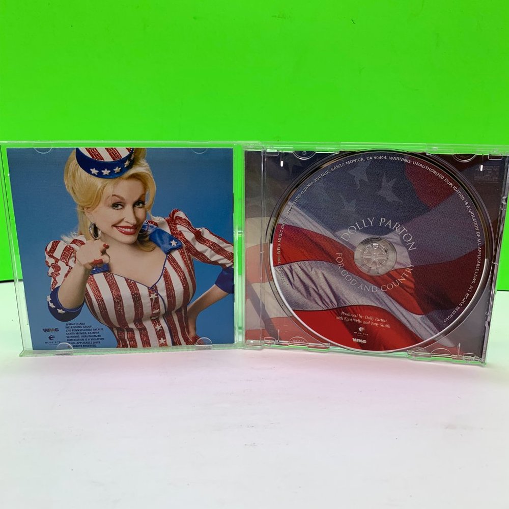 2003 Dolly Parton CD For God and Country. - Picture 3 of 3